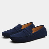 Edward | Men's Loafers with Suede and Rubber