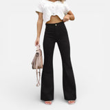 Laricci | Women’s High-Waisted Flared Trousers