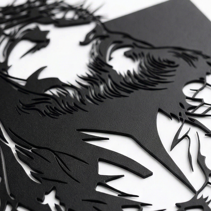 Gracemark – Laser Cut Iron Cross Wall Art