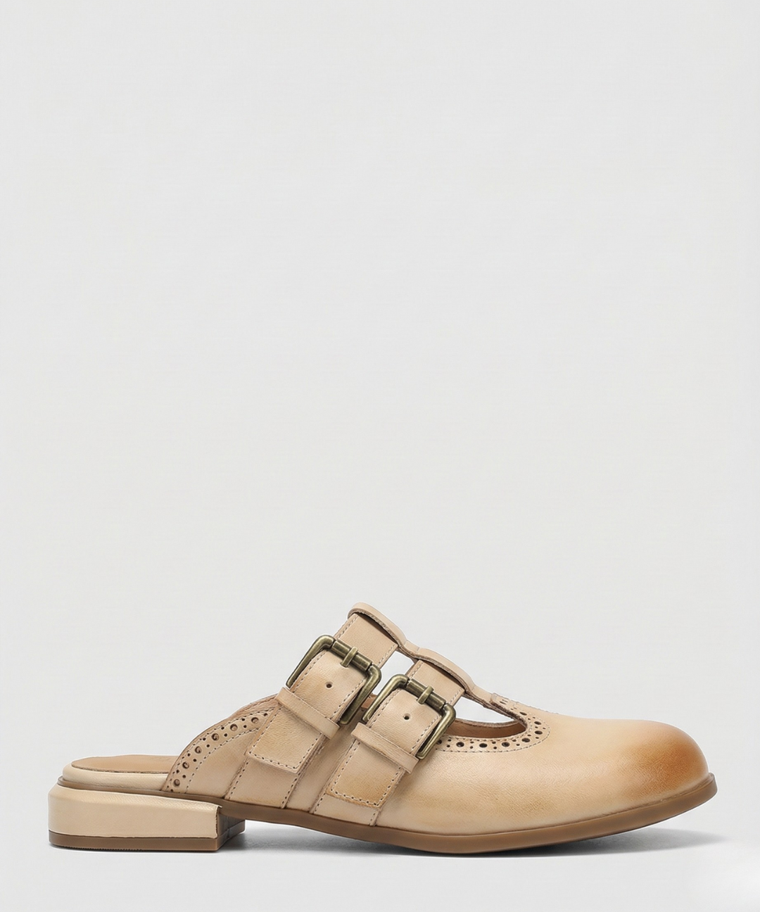 Rosalie | Women’s Mules with Buckles and Orthopedic Insoles