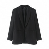 Livia | Women's Blazer with Shawl Collar and Pockets