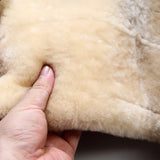 Victor | Men's Leather Aviator Jacket with Sheepskin Fur