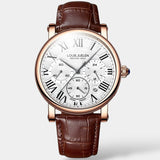 Adrian | Men's Chronograph Quartz Leather Strap Watch
