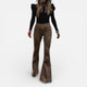 Laricci | Women’s High-Waisted Flared Trousers