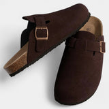 Charles | Men's Clogs with SuedeUpper and RubberSole