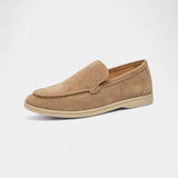 Grant | Men's Suede Loafer with Suede and Rubber