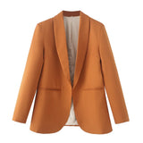 Livia | Women's Blazer with Shawl Collar and Pockets