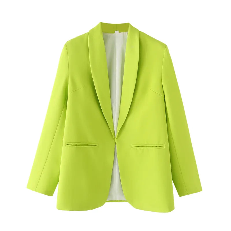 Livia | Women's Blazer with Shawl Collar and Pockets