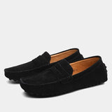 Edward | Men's Loafers with Suede and Rubber
