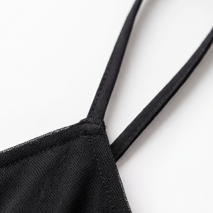 Velaire - Women's Sheer Embroidered Lace Slip Dress