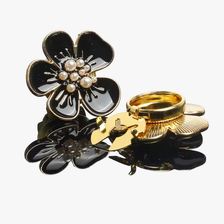 Petaline - Silk Flower Shirt Pin