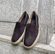 Sebastian | Men's Loafers with Suede Upper and Rubber Sole