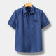 Lucius | Men's Linen Short Sleeve Shirt with Relaxed Fit