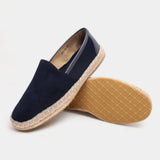 Sebastian | Men's Loafers with Suede Upper and Rubber Sole