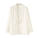 Livia | Women's Blazer with Shawl Collar and Pockets