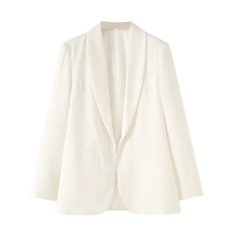 Livia | Women's Blazer with Shawl Collar and Pockets