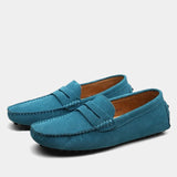 Edward | Men's Loafers with Suede and Rubber