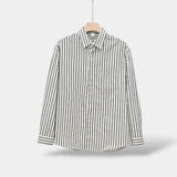 Kendrick | Men's Striped Long Sleeve Shirt with Relaxed Fit