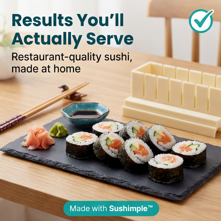 Sushimple - Easy sushi mold kit for perfect rolls