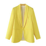 Livia | Women's Blazer with Shawl Collar and Pockets
