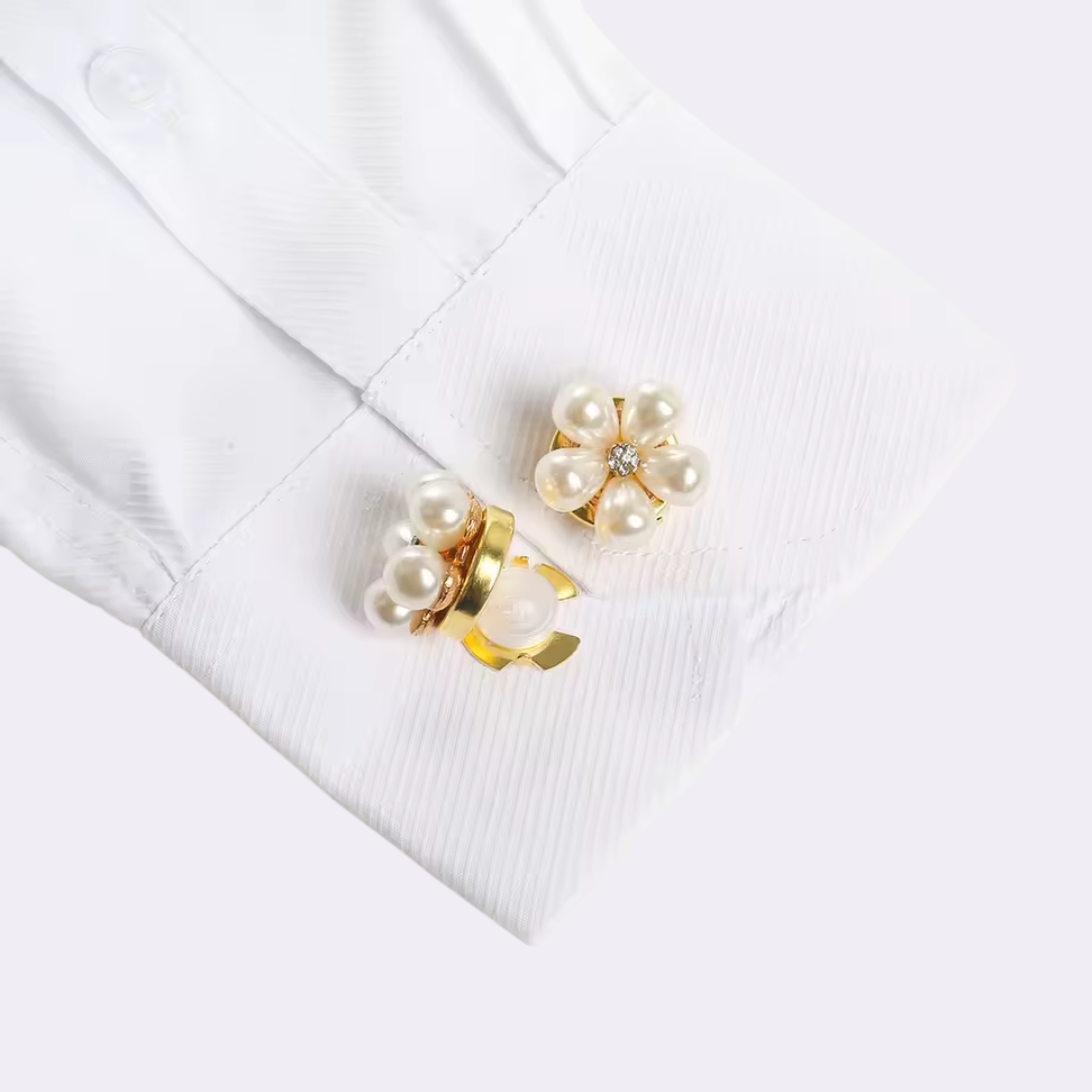 Petaline – Shirt Clasp for Elegant Touches