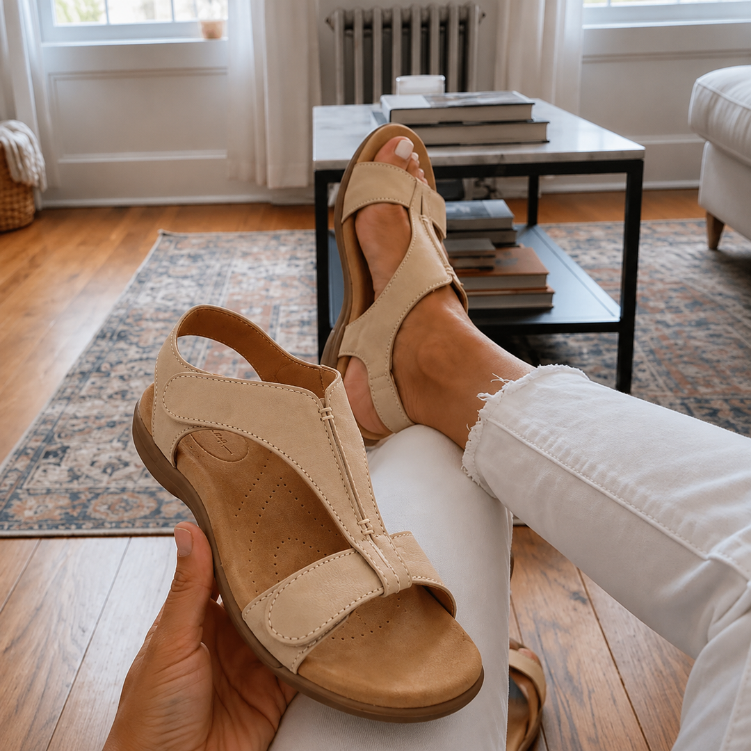 Wearbella – Dual-Strap Adjustable Slingback Sandals