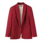 Livia | Women's Blazer with Shawl Collar and Pockets