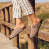 Charles | Men's Clogs with SuedeUpper and RubberSole