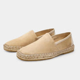 Sebastian | Men's Loafers with Suede Upper and Rubber Sole