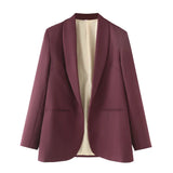 Livia | Women's Blazer with Shawl Collar and Pockets