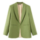 Livia | Women's Blazer with Shawl Collar and Pockets