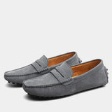 Edward | Men's Loafers with Suede and Rubber