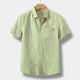Lucius | Men's Linen Short Sleeve Shirt with Relaxed Fit