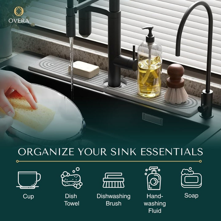 Overa – Super-Absorbent Diatomite Sink Mat