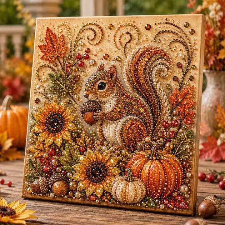 Natalia | Wall Art with Floral Beadwork