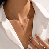 Aurelia | Women Necklace with Layered Design and Stainless Steel