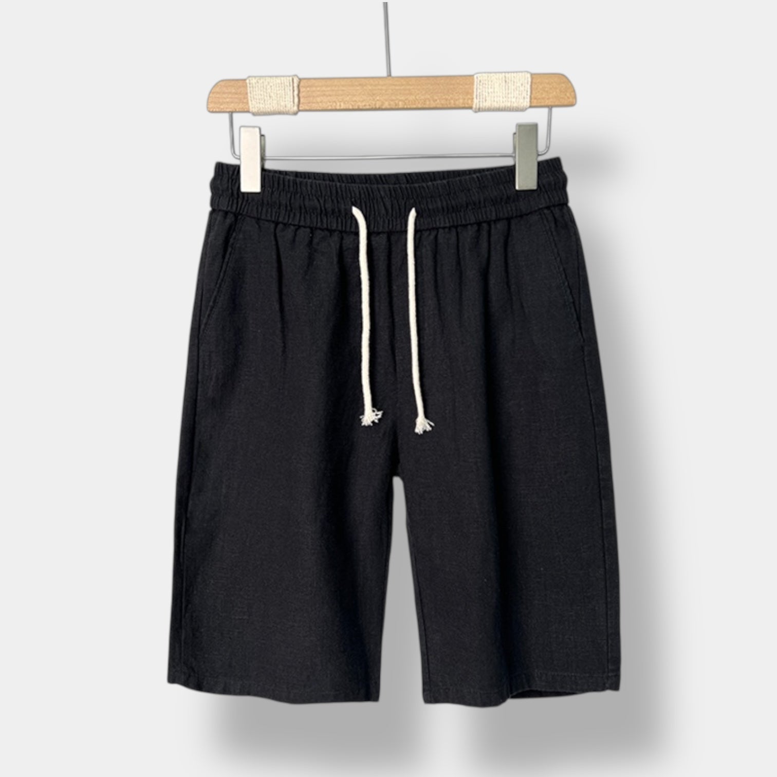 Griffin | Men's Shorts with Linen and Relaxed Fit