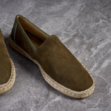 Sebastian | Men's Loafers with Suede Upper and Rubber Sole