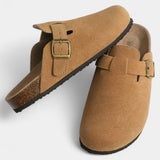 Charles | Men's Clogs with SuedeUpper and RubberSole