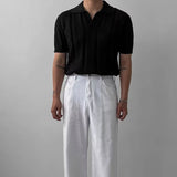 Nash | Men's Knitted Polo Shirt with Classic Fit