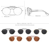 Madison | Women's Aviator Sunglasses with Stainless Steel Frame and Polarized Lenses