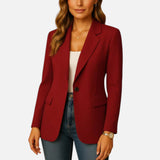 Women’s One-Button Tailored Blazer