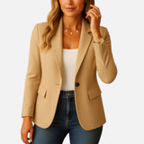 Women’s One-Button Tailored Blazer