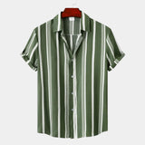 Parker | Men's Striped Summer Shirt with Classic Fit