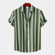 Parker | Men's Striped Summer Shirt with Classic Fit
