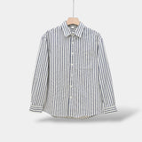Kendrick | Men's Striped Long Sleeve Shirt with Relaxed Fit