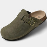 Charles | Men's Clogs with SuedeUpper and RubberSole