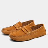 Edward | Men's Loafers with Suede and Rubber