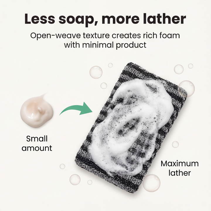 Scrubba - Exfoliating Back Towel for Smoother Skin