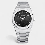 Wesley | Men's Metal Watch with Blue Dial and Steel Bracelet